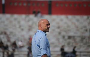 Pelatih Bali United, Johnny Jansen. (Bola.com/Alit Binawan)