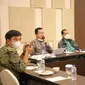 Kementerian Koordinator Bidang Kemaritiman dan Investasi (Kemenko Marves) melalui Deputi Bidang Koordinasi Kedaulatan Maritim dan Energi melakukan rapat koordinasi penyusunan rancangan SMK-3 khusus industri galangan kapal, di Cirebon, Jawa barat.