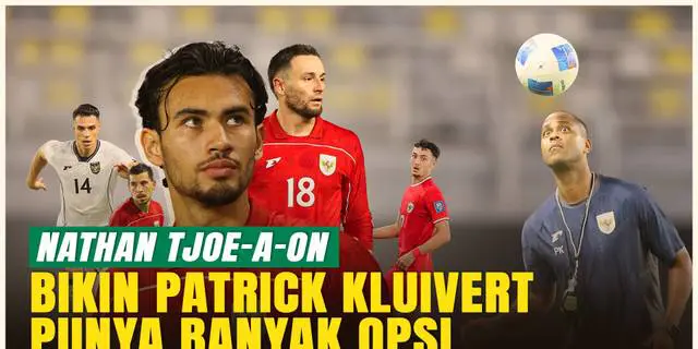 VIDEO: Tampil Kinclong! Nathan Tjoe-A-On Panaskan Persaingan Lini Tengah Timnas Indonesia