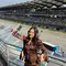 Pesona Quiet Luxury Pevita Pearce Nonton Bahrain Grand Prix, Padukan Setelan Satin dan Tas Fendi Rp109jutaan