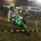 Trial Game Dirt 2023 seri keempat di Sirkuit Lapangan Sedan, Bagongan, Magelang, berlangsung ketat.