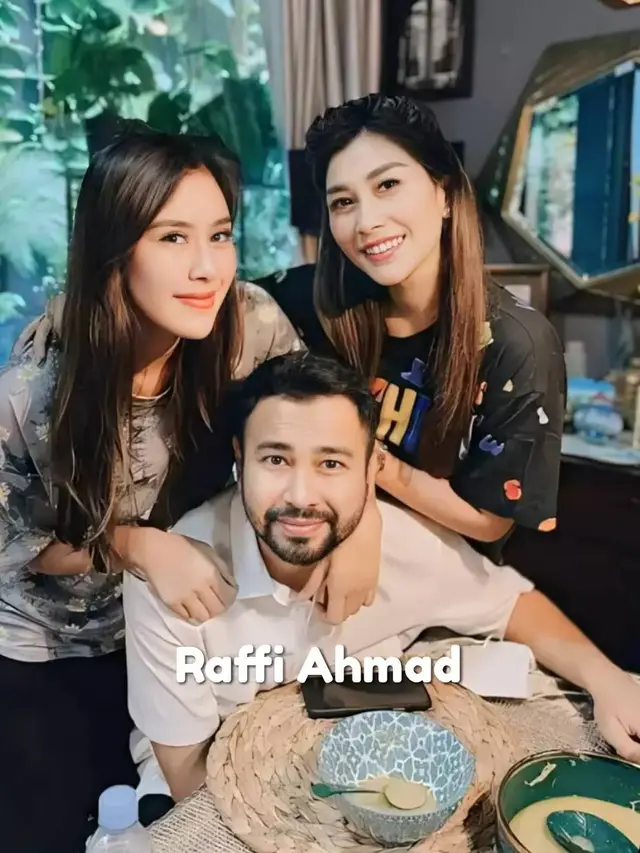 Potret Raffi Ahmad dengan adiknya (Sumber: TikTok/@niff2005)
