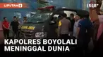 Kapolres Boyolali AKBP Muhammad Yoga Meninggal Usai Kecelakaan
