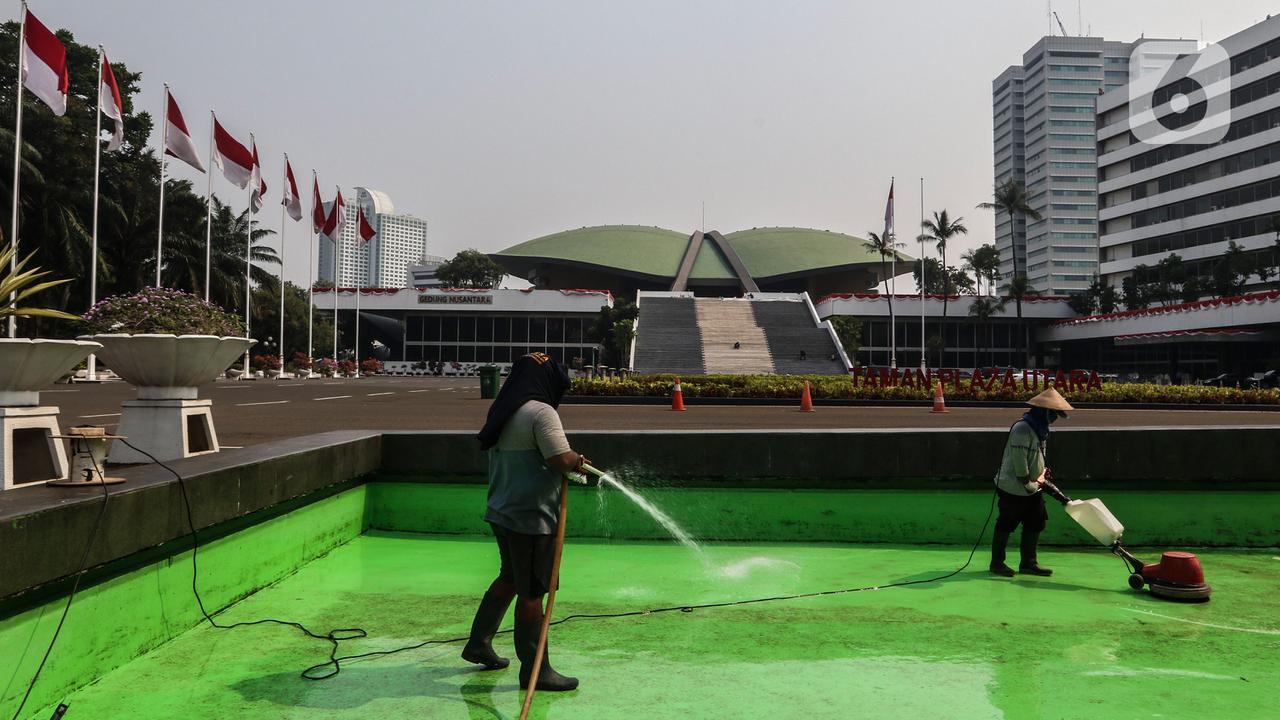DPR Bersolek Jelang Sidang Tahunan dan Perayaan Kemerdekaan