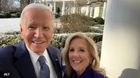 Joe Biden Bagikan Selfie Terakhir Sebagai Presiden AS