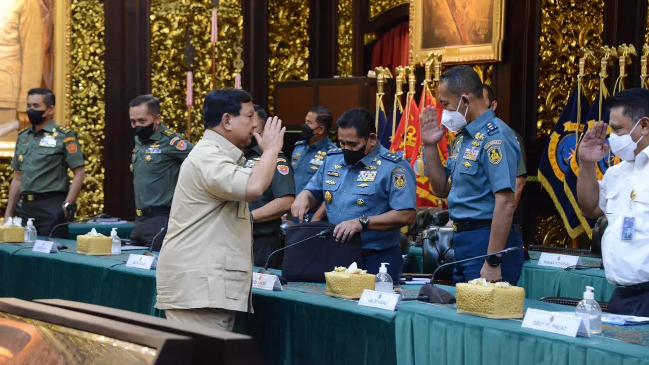 Menteri Pertahanan RI, Prabowo Subianto (Biro Humas Kemhan RI)