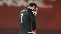Liverpool Dibantai Manchester City, Klopp Sebut Kaki Alisson Kedinginan