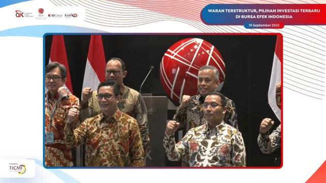 Peluncuran waran terstruktur di BEI, Senin (19/9/2022) (Foto: Liputan6.com/Elga N)