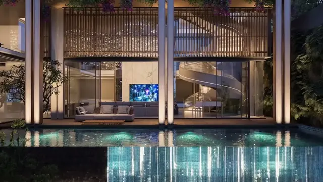 Rancangan rumah Lesti dan Rizky Billar. (YouTube: Titi dan Tian)