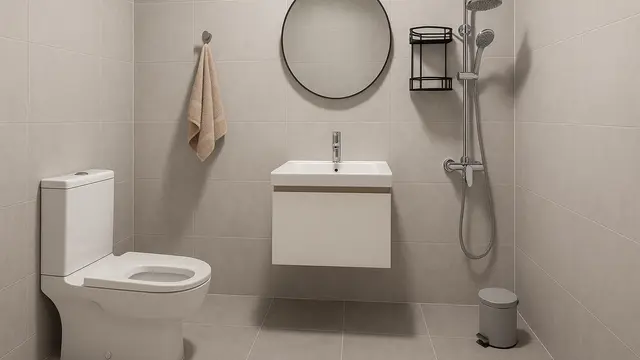 Inspirasi Desain Kamar Mandi Minimalis 2x2