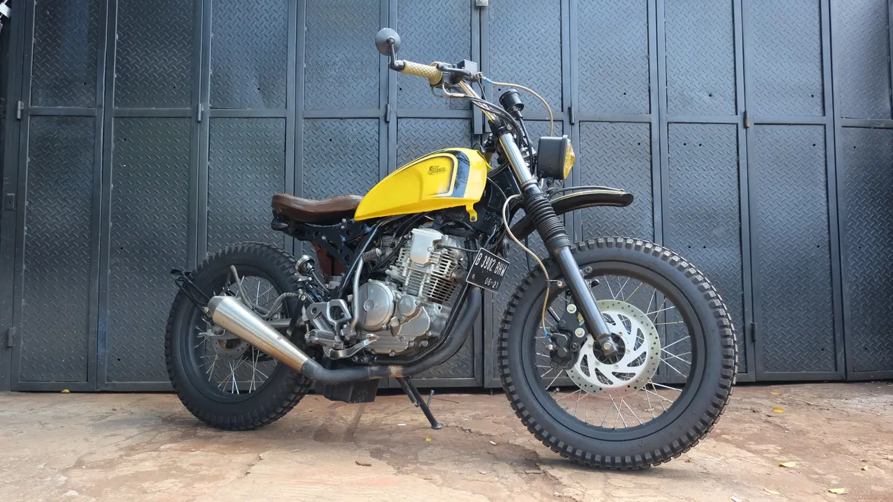 Yamaha Scorpio Scrambler