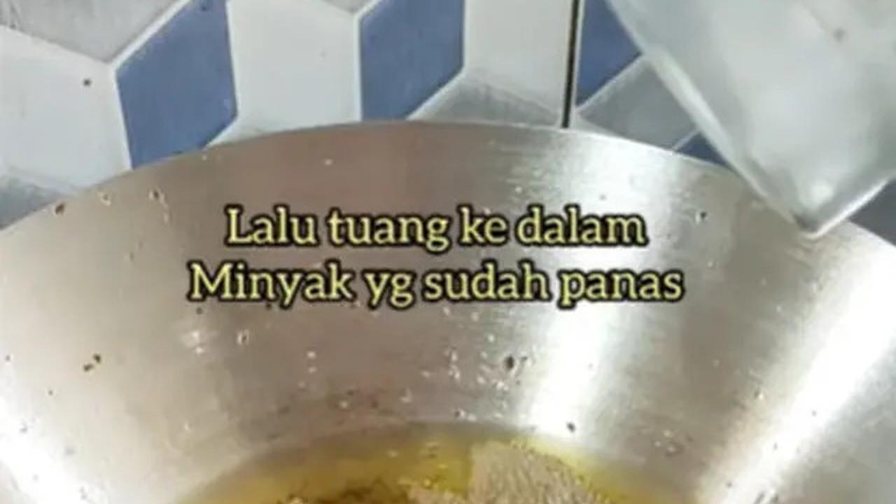 Trik Tepung Tapioka untuk Menjernihkan Minyak Bekas, Hasilnya Mengejutkan