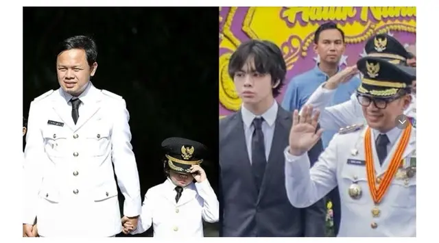 6 Potret Kenatra Mahesha anak Bima Arya,  curi perhatian saat pelantikan wakil menteri