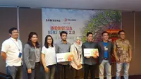 Dua pemenang Indonesia Next Apps 2.0, Modegi dan Goers, masing-masing mendapatkan hadiah total US$ 9.000 dan US$ 11.000.