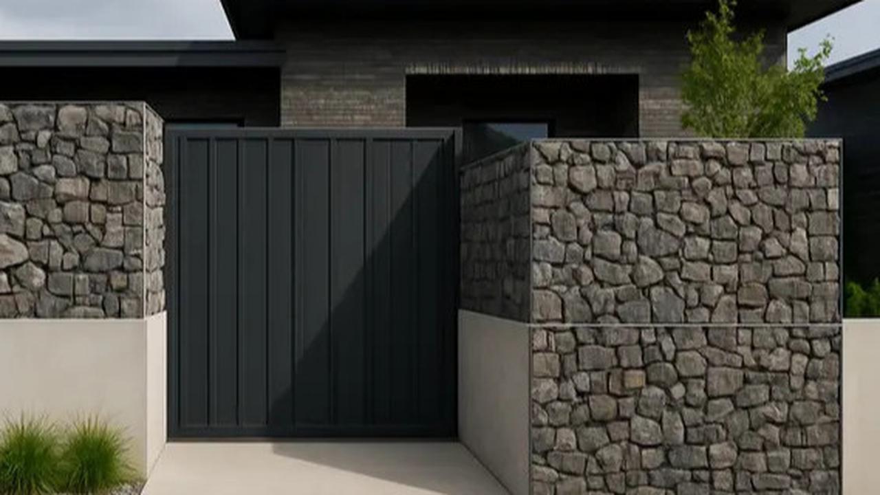 7 Desain Pagar Rumah Modern 2025 yang Estetik dan Ampuh Cegah Ular Masuk