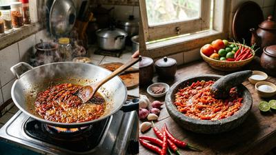 Sambal Lebih Enak Ditumis atau Langsung Diulek? Ini Perbedaan Rasa dan Teksturnya