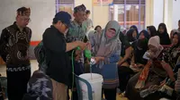 Sebuah terobosan menciptakan lapangan kerja melalui pelatihan pembuatan sabun cuci piring menjadi fokus Dangsanak Sandi Gasan Ganjar-Mahfud Kalimantan Selatan (Istimewa)