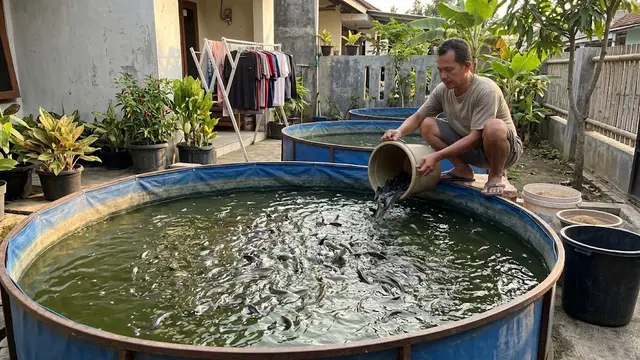 Strategi Menambah Populasi Lele Tanpa Memperbesar Ukuran Kolam di Rumah