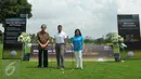 BNI menggelar turnamen golf bertajuk BNI Emerald Golf Invitational di kawasan Pondok Indah Jakarta, Minggu, (20/12/15). Turnamen tersebut diikuti oleh 144 nasabah BNI. (Liputan6.com/Faisal R Syam) 