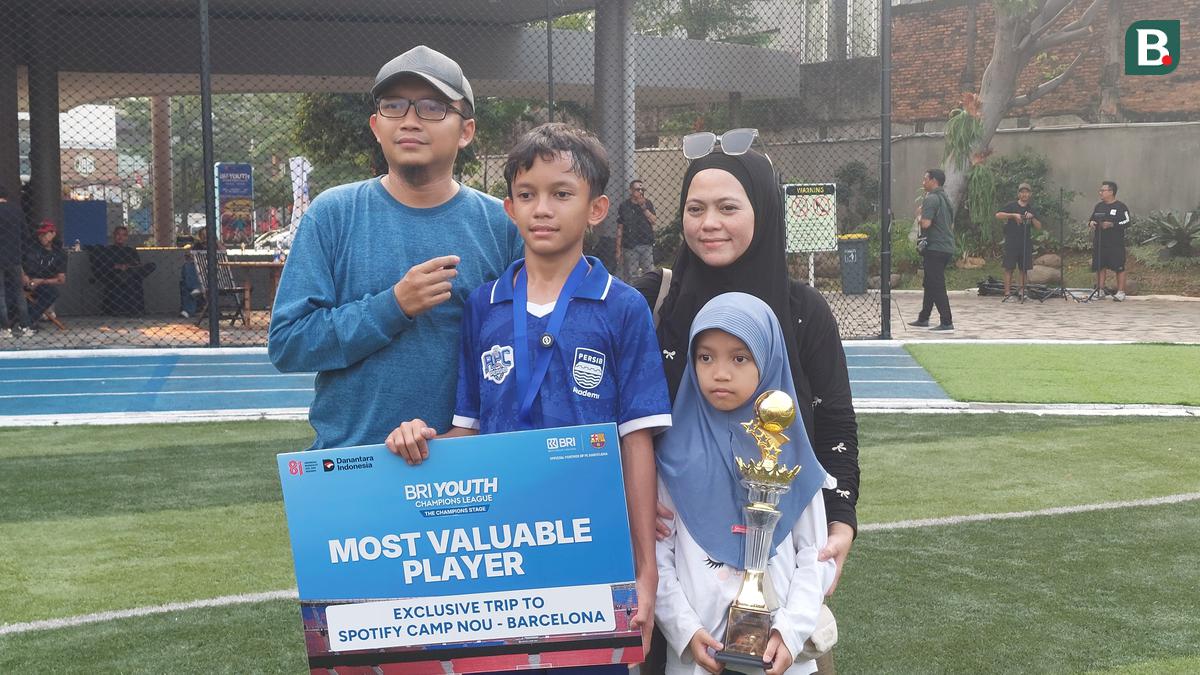 Cerita Pemain Akademi Persib Cimahi: Jadi MVP BRI Youth Champions League, Tak Sabar ke Barcelona