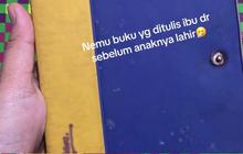 Viral Potret Buku Harian Seorang Ibu Berisi Tumbuh Kembang Anaknya, Ditulis Sejak 1999