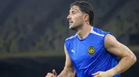 Facundo Garces ketika berlatih bersama Timnas Malaysia (Ofisial X Timnas Malaysia/@malaysia_nt)