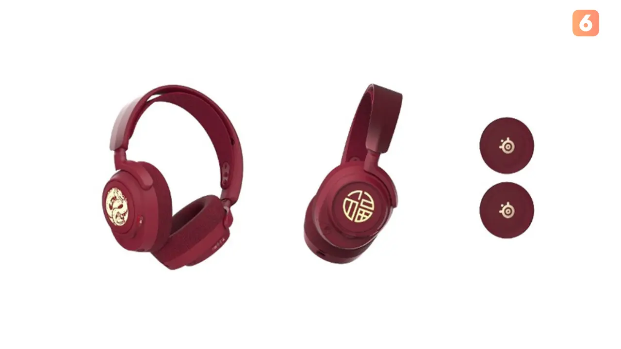 Headphone gaming Dragon Arctis Nova 7 yang memiliki fitur noise cancelling berbasis AI