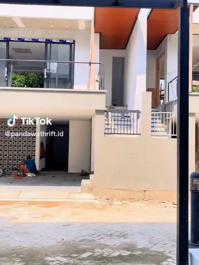 Rumah baru Ayu Ting Ting (TikTok/pandawathrift.id)