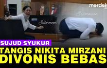 VIDEO: Detik-Detik Nikita Mirzani Histeris Sujud Syukur Usai Divonis Bebas