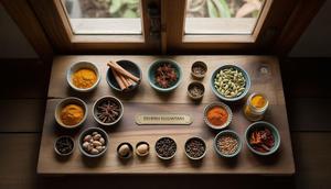 Ilustrasi rempah-rempah (Foto: AI)