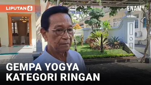 VIDEO: Sri Sultan Hamengku Buwono X Laporkan Kerusakan Gempa Yogya dalam Kategori Ringan