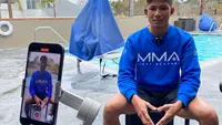 Yoga Prabowo, peserta MMA Fight Academy yang juga berprofesi sebagai guru SD di Boyolali. (Marco Tampubolon/Liputan6.com)