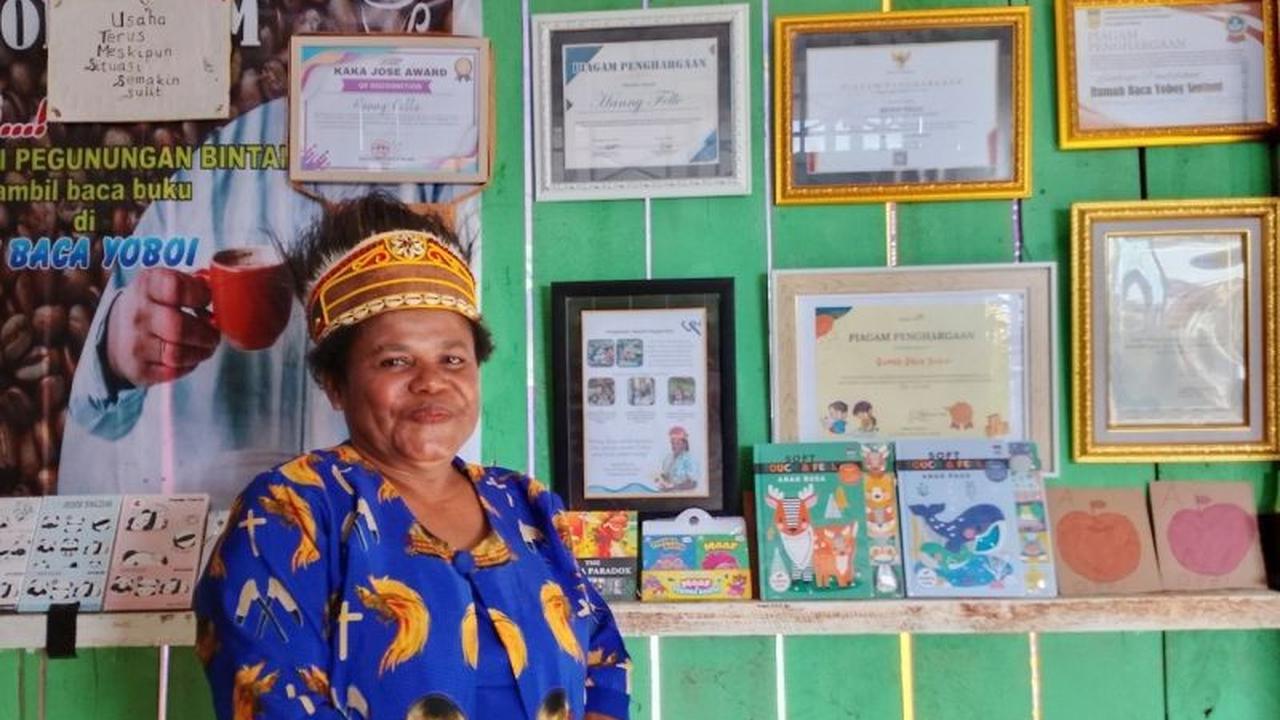 Fakta Unik: Rumah Baca Yoboi Jayapura Berusia 14 Tahun, Penggiat Literasi Dorong Tiap Kampung Miliki Rumah Baca