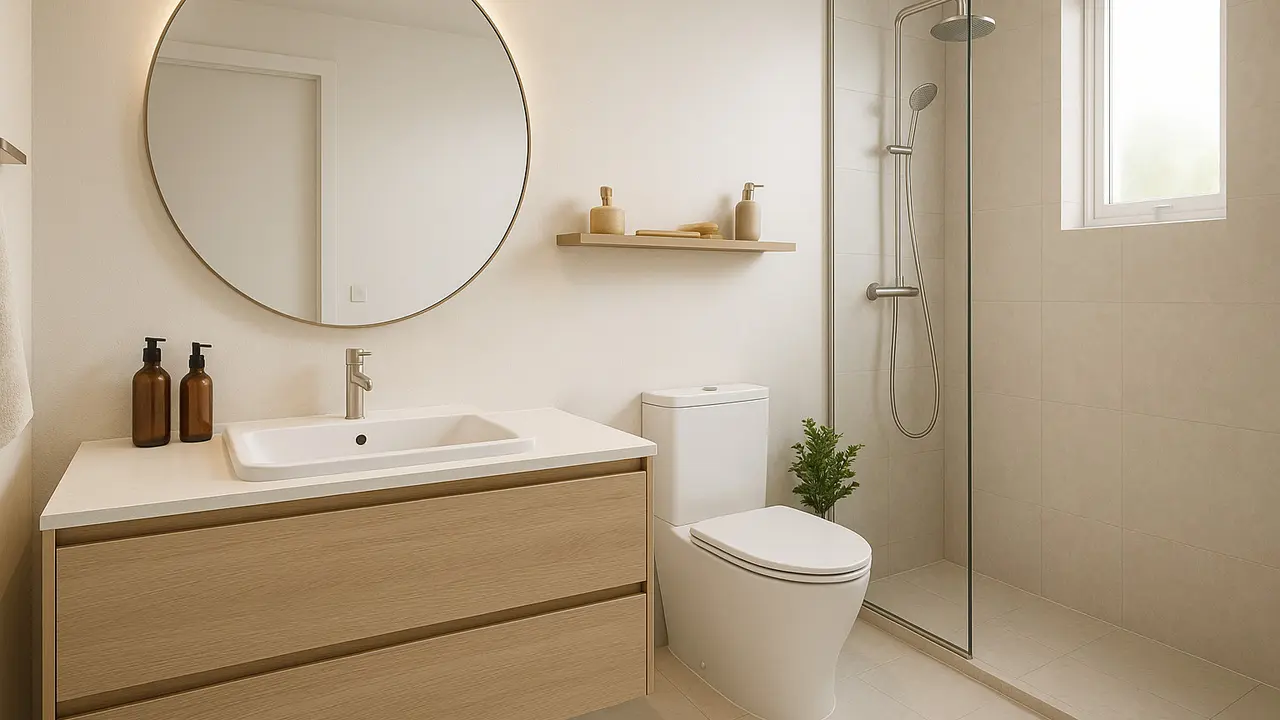Model Kamar Mandi Minimalis Modern