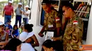 Citizen6, Lebanon: Gelar mobil pintar terselenggara atas kerjasama Staf CIMIC (Civilian Military Coordination) Satgas Indobatt bekerjasama dengan Social Cultural Clube, Lebanon Selatan. (Pengirim: Badarudin Bakri)