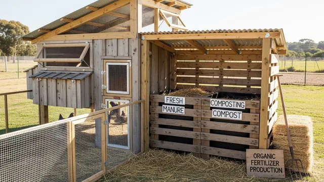 Desain Kebun Ayam yang Menyatu dengan Kandang