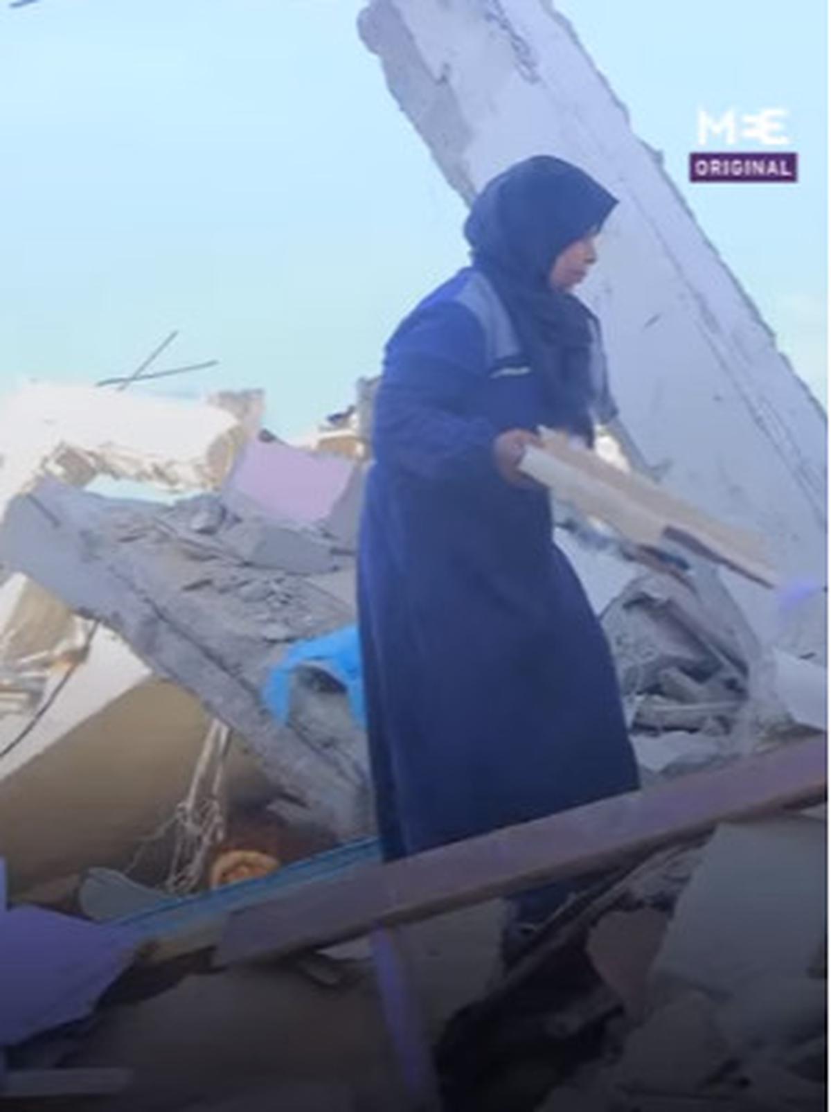 Cerita Pilu Warga Gaza saat Kembali ke Rumah Lihat Puing Reruntuhan Bekas Rumah
