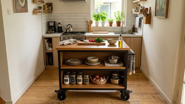 Model Kitchen Island Mini untuk Dapur Rumah Mungil