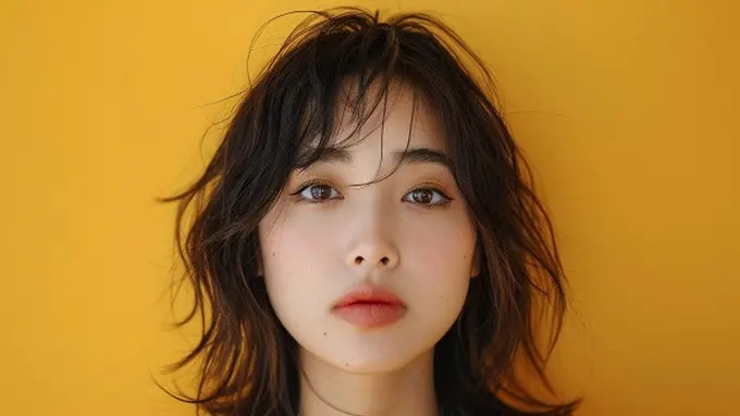 Ilustrasi Model Rambut Layer Pendek (Credit: Freepik)