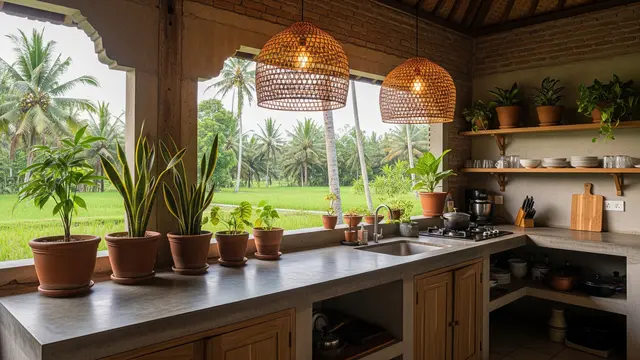 Inspirasi Dapur Terbuka untuk Slow Living di Kampung