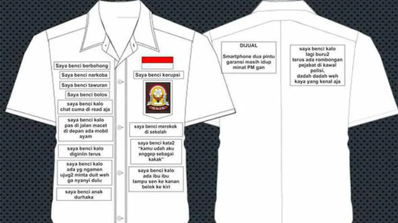 Inilah Bocoran Seragam Sekolah Terbaru Tahun Ajaran 2015
