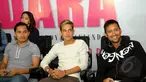 Tanta Ginting , Adipati Dolken dan Tora Sudiro menghadiri acara syukuran film '3 Dara' di kawasan Kebon Jeruk, Jakarta, Rabu (6/5/2015). Film ‘3 Dara’ menceritakan tentang tiga orang lelaki yang terkena kutuk menjadi feminim. (Liputan6.com/Faisal R Syam)
