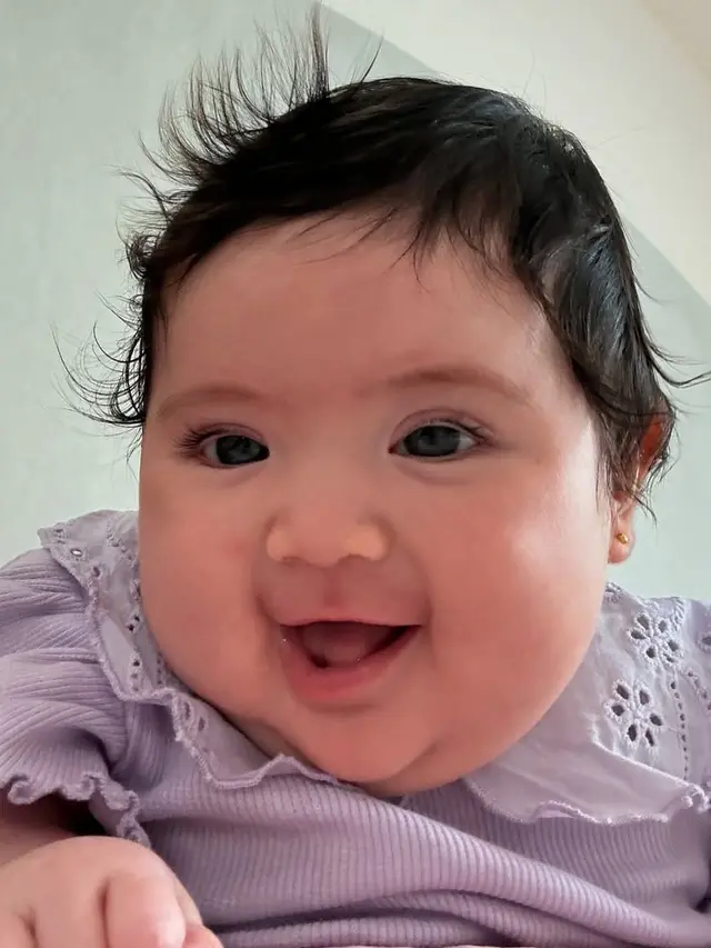 Potret Baby Hagia Putri Jessica Iskandar dan Vincent Verhaag. (instagram/inijedar)