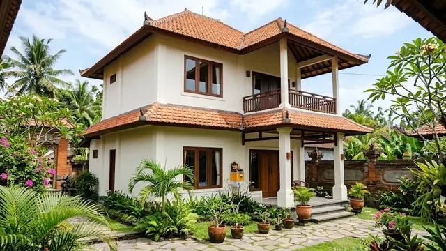 Kombinasi Cat Eksterior untuk Rumah dengan Genteng Terakota