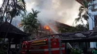 Kantor Gubernur Bali kebakaran lagi lagi