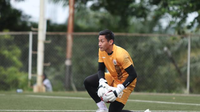 Yoewanto Setya Beny, kiper baru Persija Jakarta.