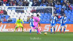 Ivi Lopez memborong dua gol untuk membantu timnya Levante mengamankan hasil imbang 2-2 kala bertandang ke kandang Deportivo La Cor...