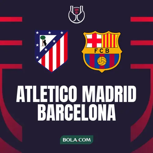 <p>Copa del Rey - Atletico Madrid Vs Barcelona (Bola.com/Adreanus Titus)</p>