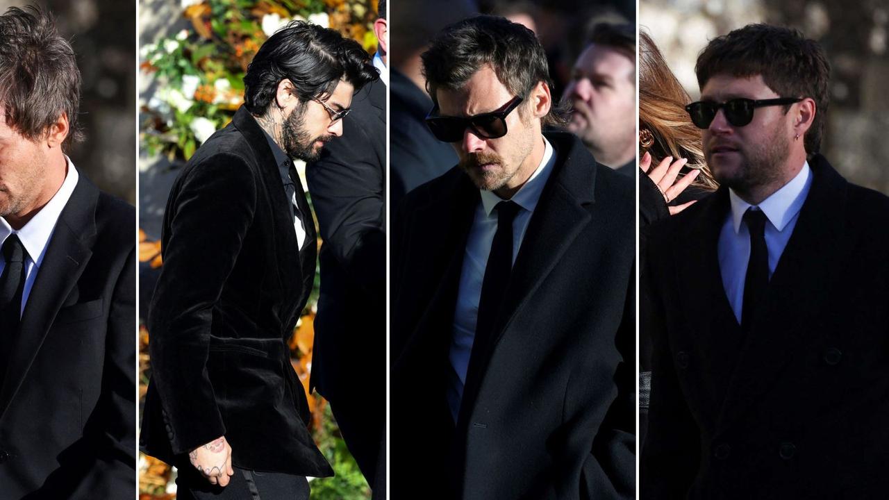 FOTO: Momen Eks Personel One Directions 'Reuni' di Pemakaman Liam Payne, Ada Harry Styles hingga Zayn Malik Berwajah Penuh Duka