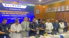 2 WNA Gagal Selundupkan 22,3 Kg Emas Senilai Rp 60 M